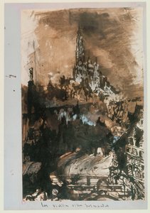 Den gamle by i Normandiet