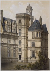 Hotel of Anjou, Angers, illustration fra 