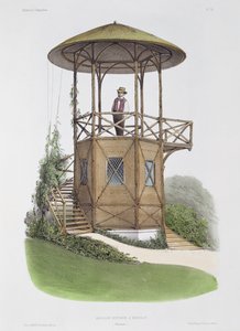 Rustik pavillon ved Marcilly, fra 