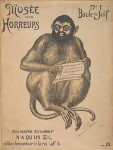 Museum of Horrors Gallery of Horrors: Joseph Reinach, 1899. af Victor Lenepveu