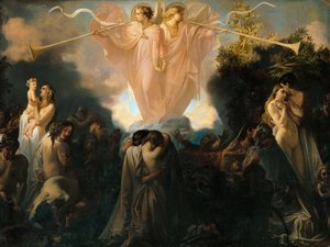 De dødes opstandelse, 1870. af Victor Louis Mottez