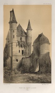 Malerisk arkitektur eller monumenter fra det 15. århundrede. Og XVI. Århundreder: Slotte i Frankrig i det XV og XVI århundreder: Pl. 82, Len Sart-l