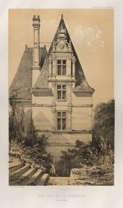 ...pl. 37, Château De La Ranciere Maine et Loire, 1860. af Victor Petit
