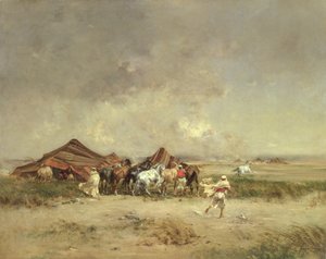 Arabisk lejr, 1872