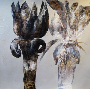 Moderne økologiske blomster af Victor Tkachenko