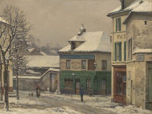 Sneeffekt i forstæderne, ca. 1875-85