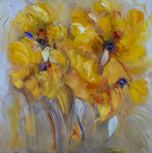 Morning Flower, 2022 (olie på lærred)