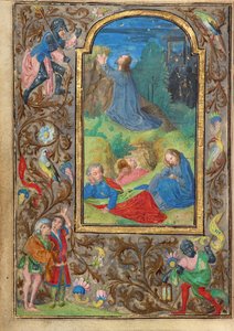 Smerten i haven af Vienna Master of Mary of Burgundy