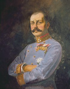 General ærkehertug Franz Salvator af Østrig, ca. 1916 (olie på lærred)