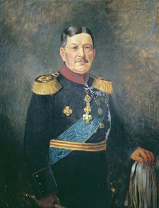 General Colmar Freiherr von der Goltz, ca. 1916 (olie på lærred) af Vienna Nedomansky Studio