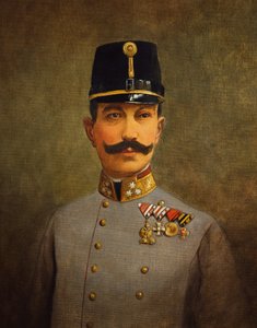 General Eduard von Bohm-Ermolli, ca. 1916 (olie på lærred) af Vienna Nedomansky Studio