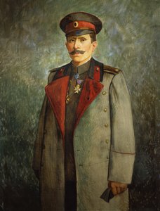 General Jekon, stabschef for den bulgarske hær, ca. 1916 (olie på lærred)