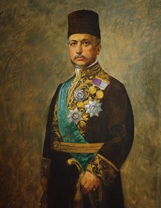 Storvesir Said Halim Pasha, ca. 1916 (olie på lærred)
