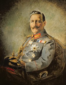 Wilhelm II, tysk kejser, ca. 1916 (olie på lærred)