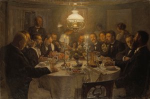 En kunstnersammenkomst, 1903