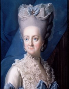 Danish: Portræt af dronning Juliane Marie