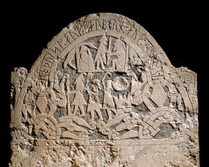 Vikingernes gravsten i Sanda af Viking