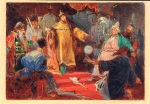 Zaren Ivan III (dit Den Store af Viktor Andreyevich Simov