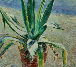 Agave, 1891 af Viktor Elpidiforovich Borisov Musatov