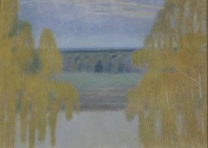 Efterår, 1905 af Viktor Elpidiforovich Borisov Musatov