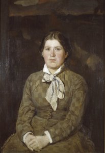 Portræt af Alexandra Vladimirovna Vasnetsova, kunstnerens kone, 1878