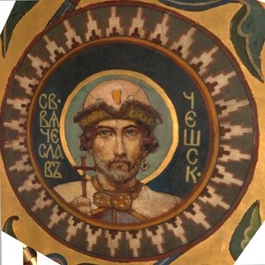 Sankt Wenceslaus I, hertug af Bøhmen, 1885-1896 af Viktor Mikhaylovich Vasnetsov