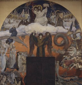 Den sidste dom, 1885-1896 af Viktor Mikhaylovich Vasnetsov