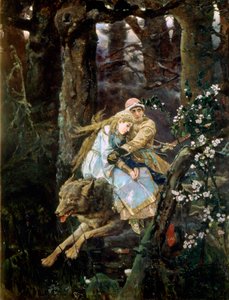 Tsarevich Ivan rider på den grå ulv, 1889