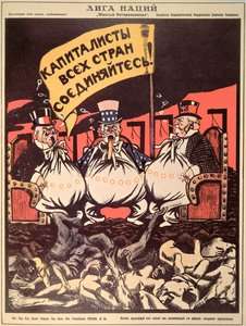 "The League of Nations: Capitalists of the World Unite" fra 