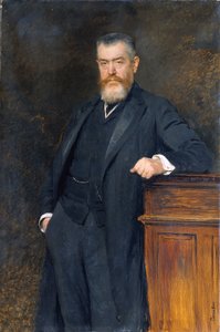 Undervisningsminister Dr. Gustav Marchet af Viktor Stauffer