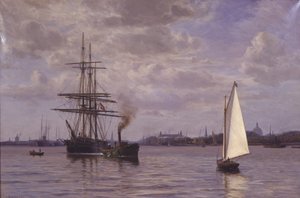 Københavns rhed af Vilhelm Arnesen