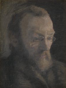 Kunsthistorikeren Karl Madsen, senere direktør for Statens Museum for Kunst af Vilhelm Hammershøi