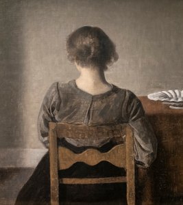 Hvile også kaldet Repos af Vilhelm Hammershoi
