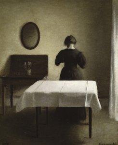 Interiør, 1898 af Vilhelm Hammershoi