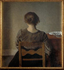 Hvile af Vilhelm Hammershoi