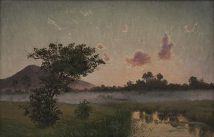 En Sommeraften ved Ry af Vilhelm Kyhn