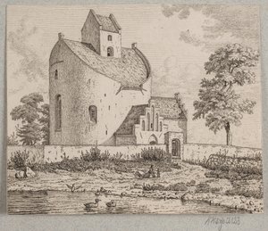 Bjernede kirke af Vilhelm Kyhn
