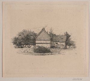 Et bondehus af Vilhelm Kyhn