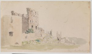Hammershus. Bornholm af Vilhelm Kyhn