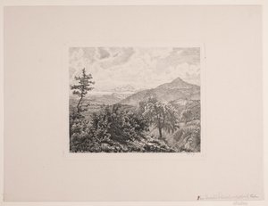 Højfjeldslandskab af Vilhelm Kyhn