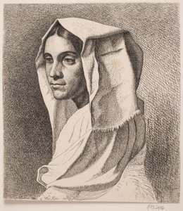 Italiensk bondepige af Vilhelm Kyhn