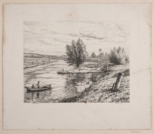 Parti ved Marnefloden af Vilhelm Kyhn