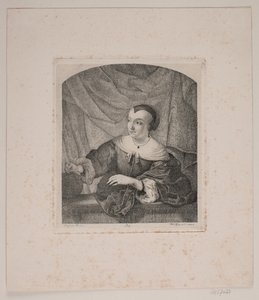 Portræt af Ferdinand Bols hustru af Vilhelm Kyhn