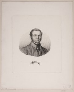 Portræt af Johan Christopher Hoffmann af Vilhelm Kyhn