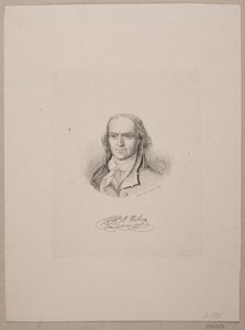 Portræt af P. A. Heiberg af Vilhelm Kyhn