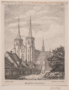 Roskilde domkirke af Vilhelm Kyhn