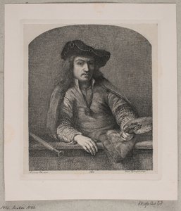 Selvportræt af Ferdinand Bol af Vilhelm Kyhn