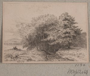Udkant af en skov af Vilhelm Kyhn