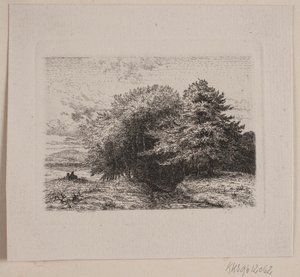 Udkant af en skov af Vilhelm Kyhn