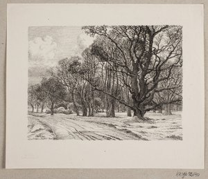 Vinter i skoven af Vilhelm Kyhn